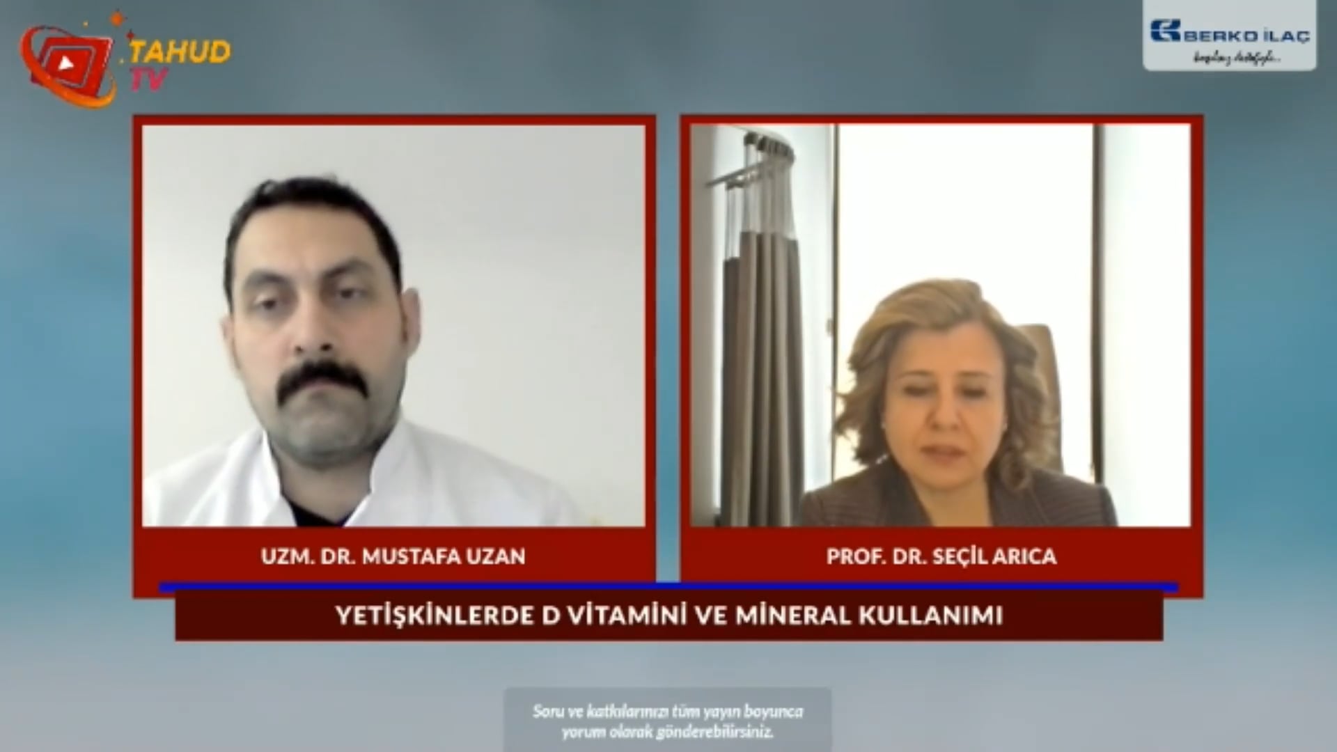 Yetişkinlerde D vitamini ve Mineral Kullanımı